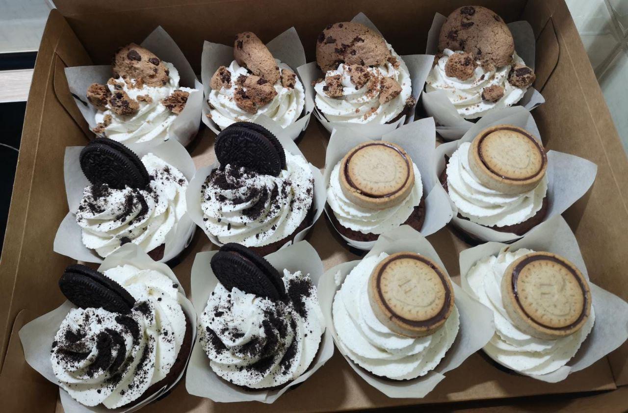 12er Cookies-Cupcake Box